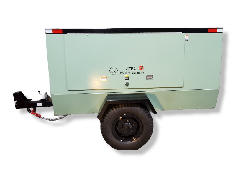 Sullair 375H Zone 2 air compressor