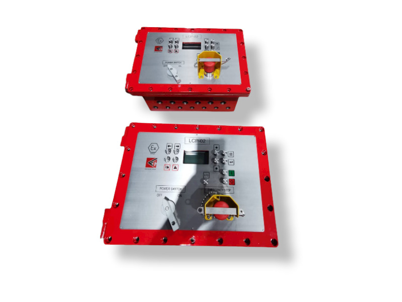 Ex d generator control panel — flameproof enclosure with genset controller