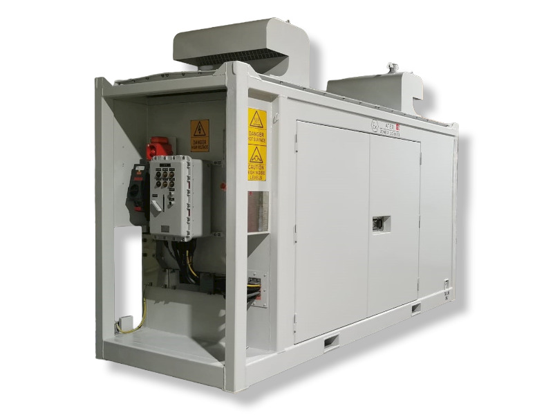 30 kVA Zone 2 diesel generator — ATEX Zone 2 certified skid unit